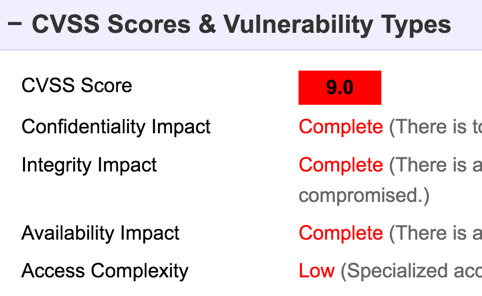 SAP GRC Vulnerability CVSS Score SAP GRC Vulnerability CVSS Score